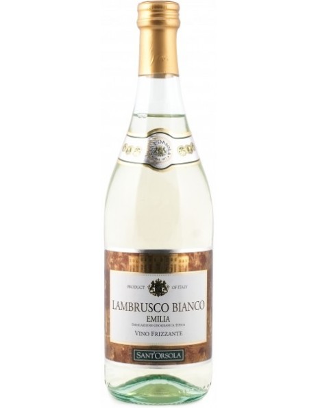 Игристое вино Fratelli Martini, "Sant'Orsola" Lambrusco Bianco Emilia