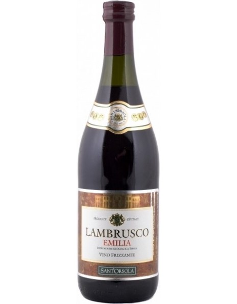 Игристое вино Fratelli Martini, "Sant'Orsola" Lambrusco Emilia