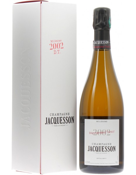 Шампанское Jacquesson, Millesime Degorgement Tardif Brut, 2002, gift box