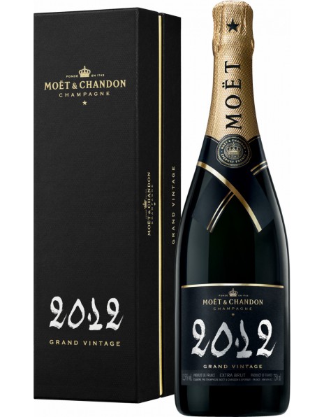 Шампанское Moet &amp; Chandon, "Grand Vintage", 2012, gift box