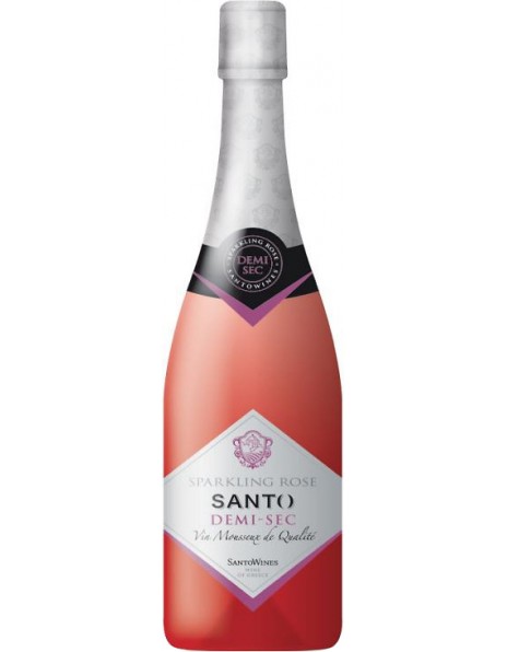 Игристое вино "Santo" Rose, Demi-Sec