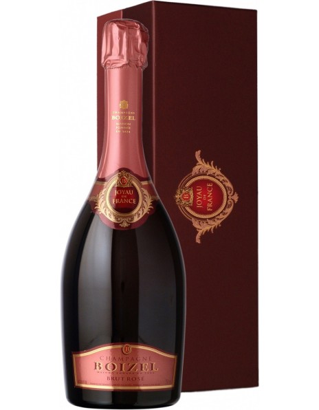 Шампанское Boizel, "Joyau de France" Brut Rose, 2007, gift box