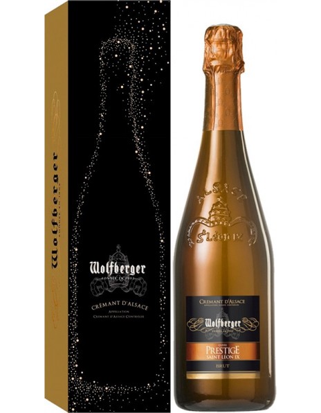 Игристое вино Wolfberger, Cremant d'Alsace "Prestige", gift box