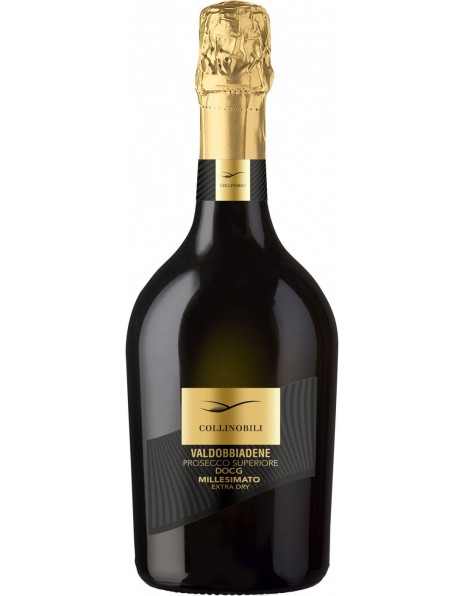 Игристое вино Contarini, "Collinobili" Valdobbiadene Prosecco Superiore DOCG Millesimato Extra Dry