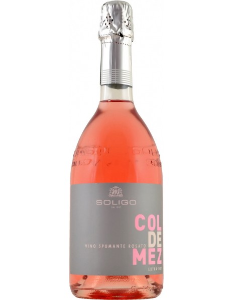Игристое вино Soligo, "Col de Mez" Rose Spumante Extra Dry