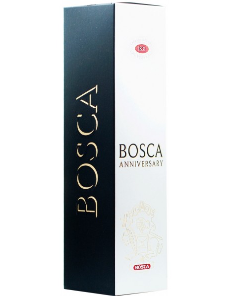 Игристое вино "Bosca Anniversary" Semi-Sweet, White Label, gift box