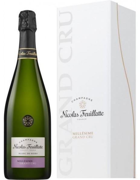 Шампанское Nicolas Feuillatte, Grand Cru Brut "Blanc de Noirs", Pinot Noir, 2010, gift box