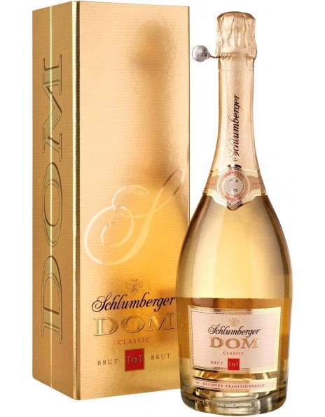 Игристое вино Schlumberger, "Dom" TFXT Classic Brut, 2012, gift box