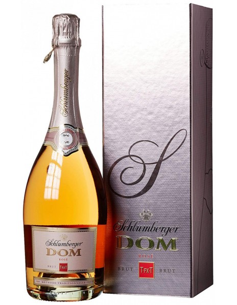 Игристое вино Schlumberger, "Dom" TFXT Rose Brut, 2013, gift box