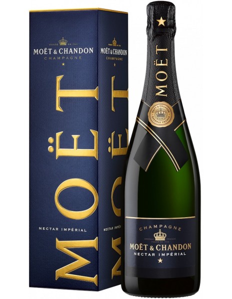 Шампанское Moet &amp; Chandon, "Nectar Imperial" Semi-Sweet, gift box