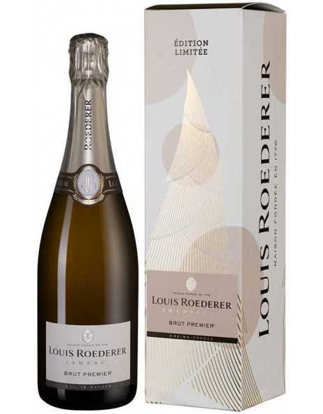 Шампанское Louis Roederer, Brut Premier AOC, gift box "New Year"