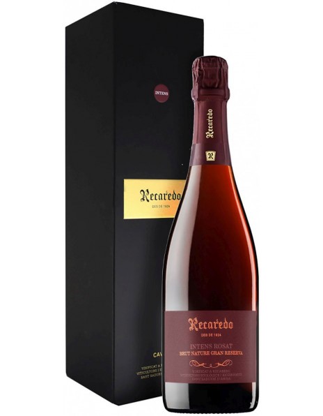 Игристое вино Recaredo, Intens Rosat Brut Nature Gran Reserva, Cava DO, 2014, gift box