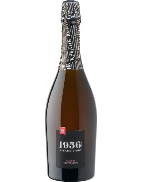 Игристое вино Кубань-Вино, "1956" Таманское Розовое Полусладкое