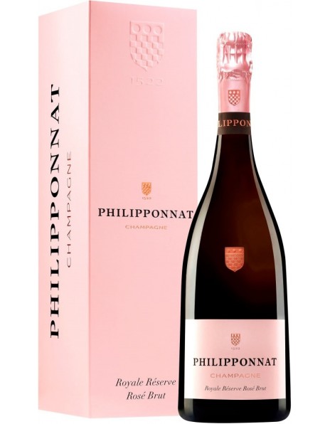 Шампанское Philipponnat, "Royal Reserve" Rose Brut, Champagne AOC, gift box