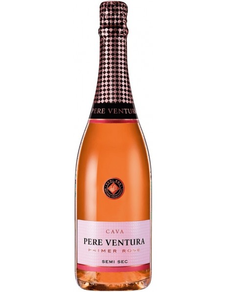 Игристое вино Pere Ventura, "Primer" Rose Semi Sec, Cava DO