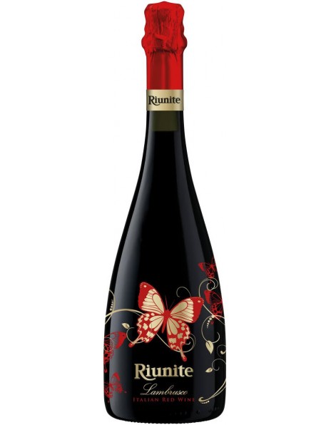Игристое вино Riunite, "Farfalle" Lambrusco Rosso, Emilia IGT