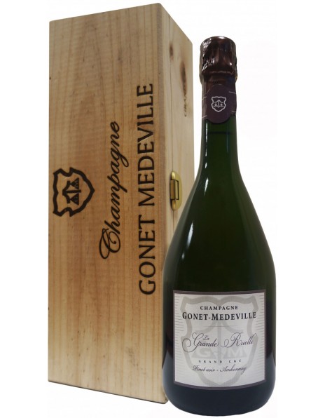 Шампанское Champagne Gonet-Medeville, "La Grande Ruelle" Blanc de Noirs Grand Cru Extra Brut, Champagne AOC, 2006, gift box