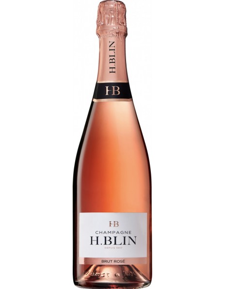 Шампанское Champagne H. Blin, Brut Rose