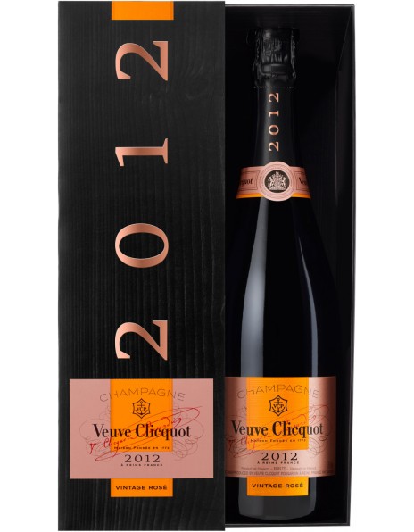 Шампанское Veuve Clicquot, Vintage Rose, 2012, gift box