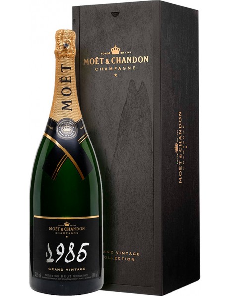 Шампанское Moet &amp; Chandon, "Grand Vintage", 1985, wooden box, 1.5 л