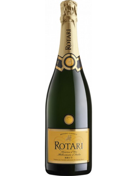 Игристое вино Rotari, Riserva Brut, Trento DOC, 2015, 1.5 л