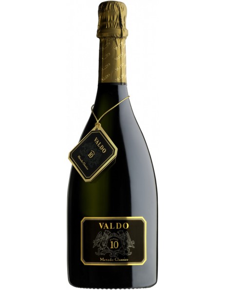 Игристое вино Valdo, "Numero 10" Metodo Classico Brut, Valdobbiadene DOCG, 2017