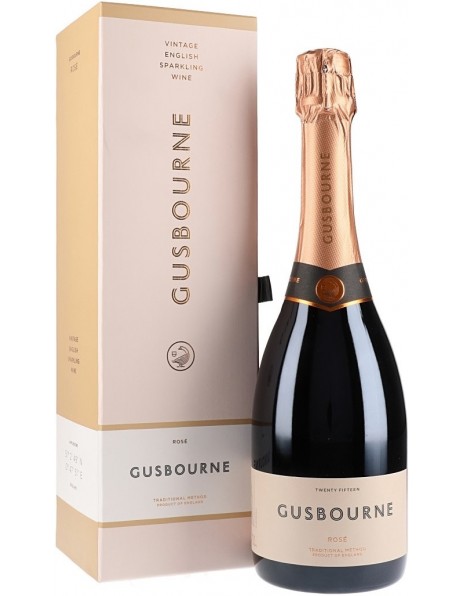 Игристое вино Gusbourne, Rose, 2015, gift box