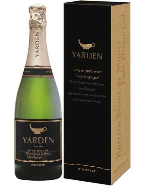 Игристое вино Golan Heights, "Yarden" Katzrin Blanc de Blancs Late Disgorged, 2007, gift box