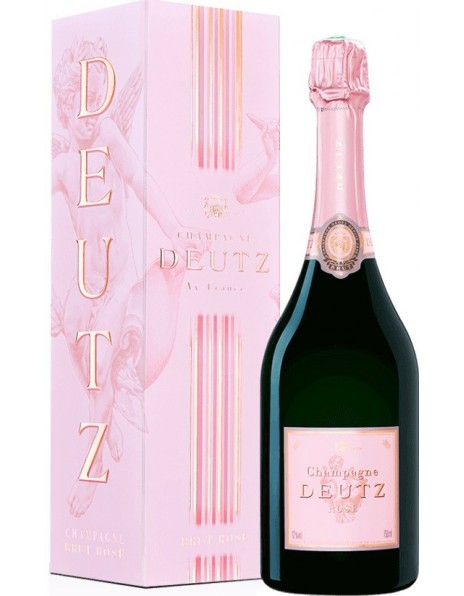 Шампанское Deutz, Brut Rose, 2014, gift box