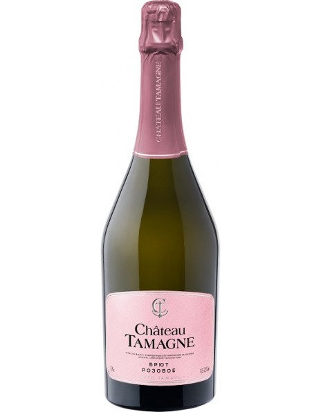 Игристое вино "Шато Тамань" Розовое Брют