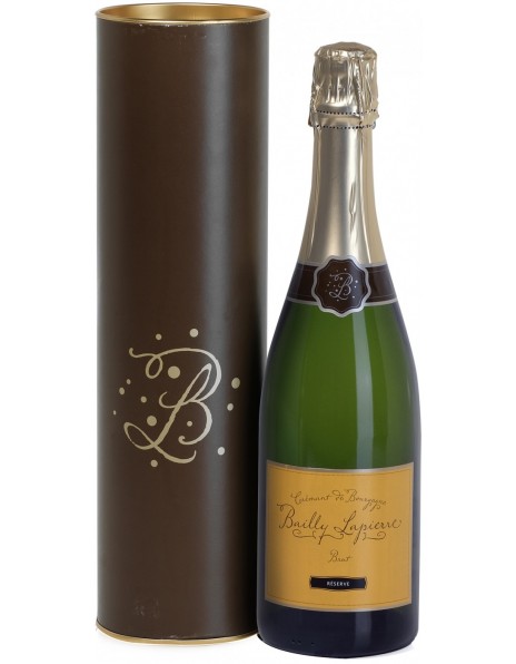 Игристое вино Cremant De Bougogne Bailly-Lapierre Reserve Brut, gift box
