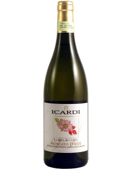 Игристое вино Icardi, "La Rosa Selvatica", Moscato d'Asti DOCG, 2010