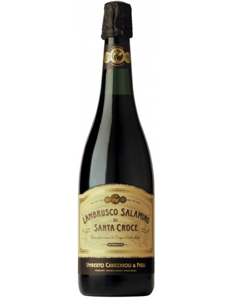 Игристое вино Cavicchioli, "Lambrusco Salamino Di Santa Croce" Semisecco