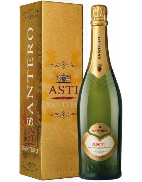 Игристое вино Santero, Asti DOCG, gift box