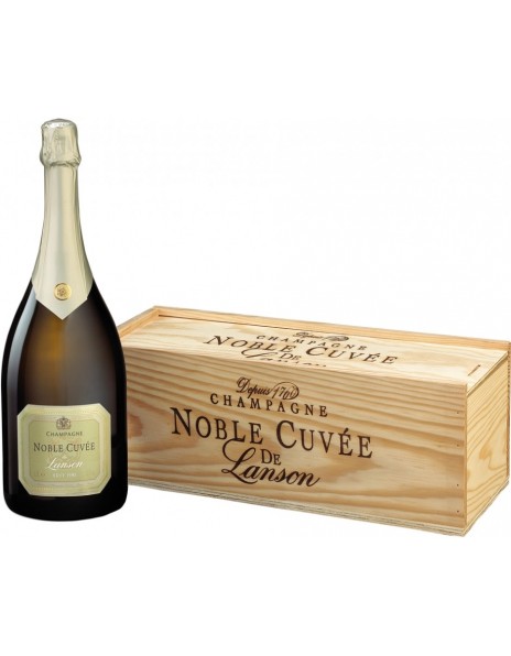 Шампанское "Noble Cuvee de Lanson" Brut, 1995, wooden box, 1.5 л
