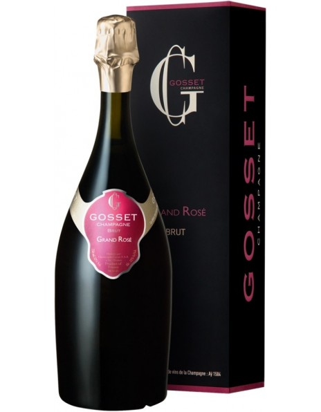 Игристое вино Gosset, Brut Grand Rose, gift box