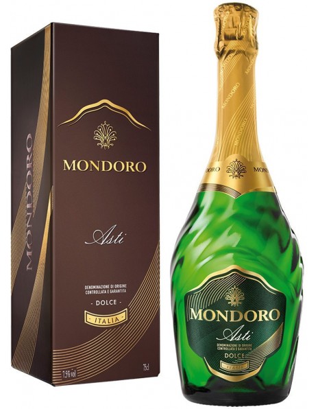 Игристое вино Asti "Mondoro", gift box