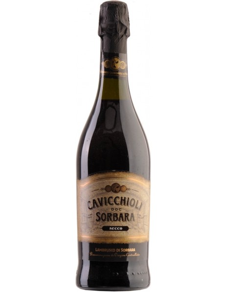 Игристое вино Cavicchioli, Lambrusco di Sorbara DOC Secco