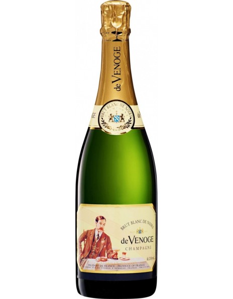 Шампанское Champagne de Venoge, "Blanc de Noirs" Brut, Champagne AOC