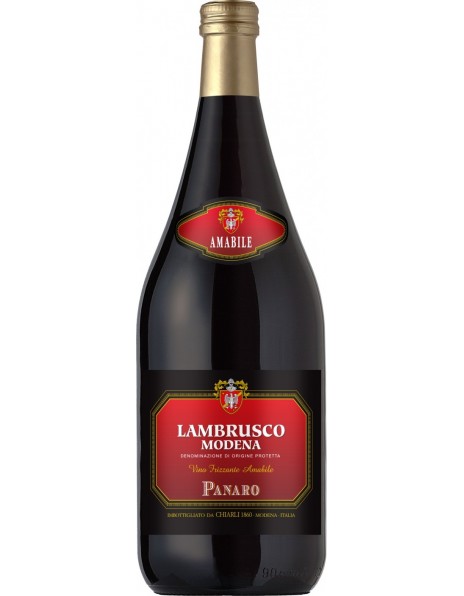 Игристое вино Lambrusco "Panaro", Modena DOP, 1.5 л