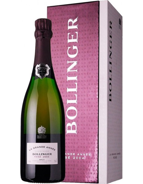 Шампанское Bollinger, "La Grande Annee" Rose Brut AOC, 2004, gift box