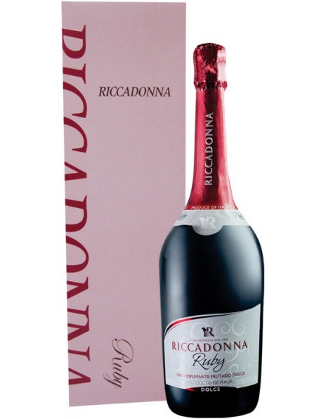 Игристое вино Riccadonna, Ruby, gift box