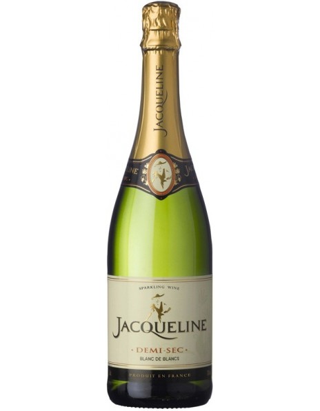 Игристое вино "Jacqueline" Demi-Sec Blanc de Blancs