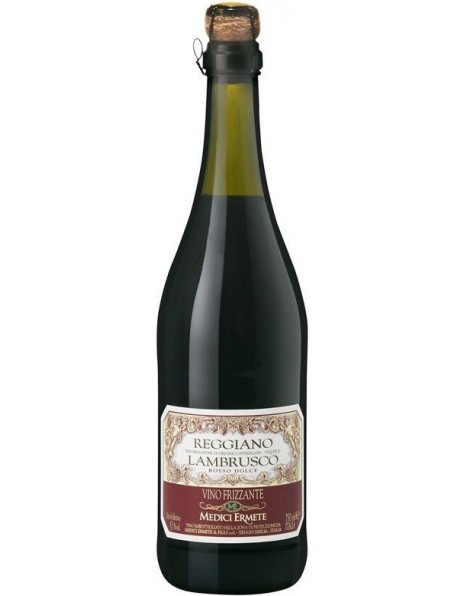 Игристое вино Medici Ermete, Lambrusco Rosso Dolce, Reggiano DOC