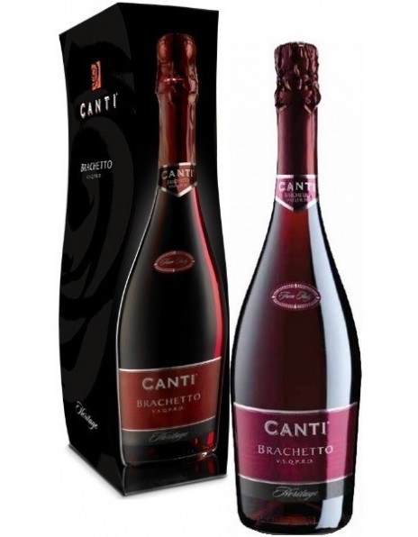 Игристое вино Canti, Brachetto VSQPRD, gift box
