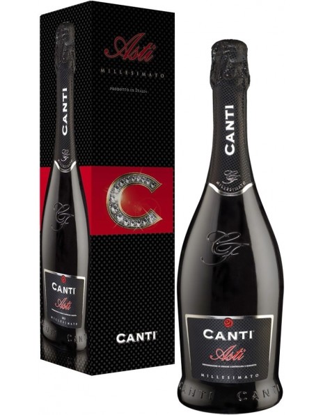 Игристое вино Canti, Asti DOCG, 2013, gift box