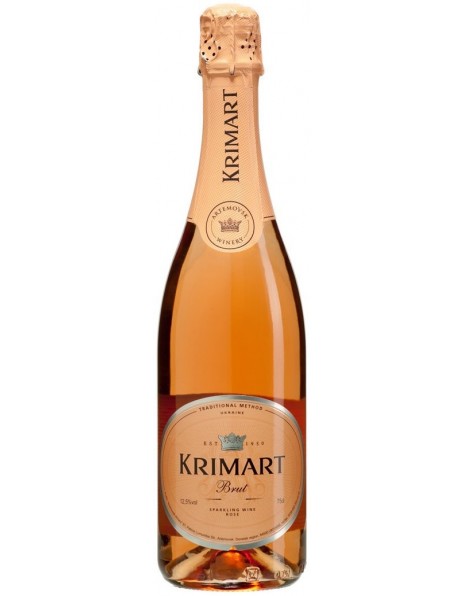 Игристое вино "Krimart" Rose Brut