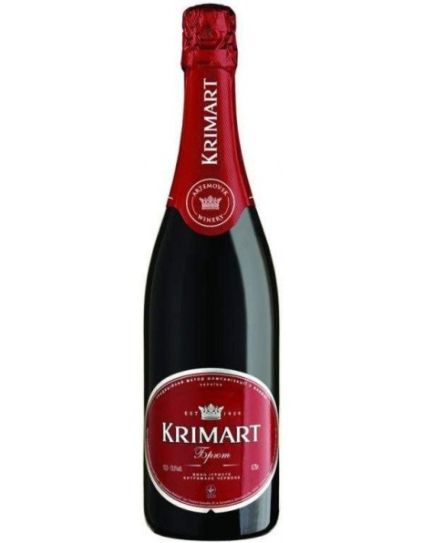 Игристое вино "Krimart" Red Brut
