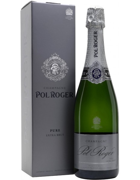 Шампанское Pol Roger, "Pure" Extra Brut, Champagne AOC, gift box