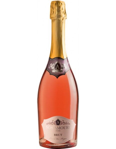 Игристое вино Grands Chais de France, "A Nos Amours" Rose Brut